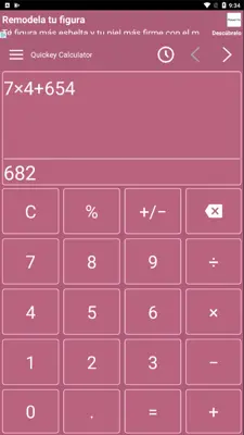 Simple calculator app android App screenshot 9