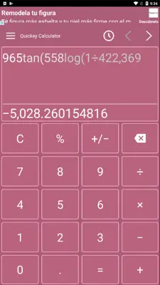 Simple calculator app android App screenshot 1