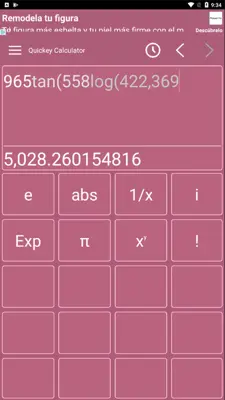 Simple calculator app android App screenshot 2